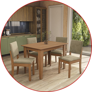 Mesa + 4 Sillas