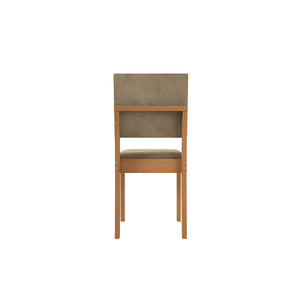 Juego Comedor Kappesberg 1.6m con 6 Sillas Luna Canela/Beige