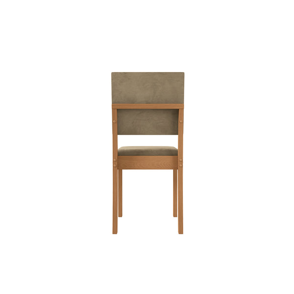 Juego Comedor Kappesberg 1.6m con 6 Sillas Luna Canela/Beige