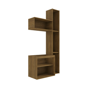 Vanitory Baño Kappesberg 116cm MDF Marrón y Azul