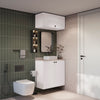 Vanitory Baño Kappesberg 80cm MDF Con Aéreos Blanco