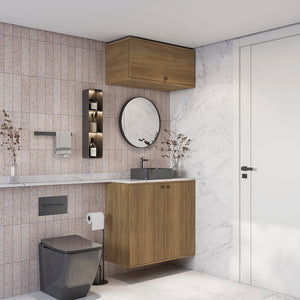 Vanitory Baño Kappesberg 80cm MDF Marrón