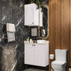 Vanitory Baño Kappesberg 80cm MDF Con Aéreos Blanco