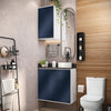 Vanitory Baño Kappesberg 80cm MDF Blanco y Azul