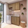 Lavadero Kappesberg 140cm MDF Con Aéreos Marrón
