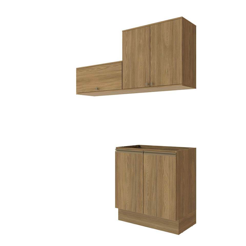 Lavadero Kappesberg 160cm MDF Con Aéreos Marrón