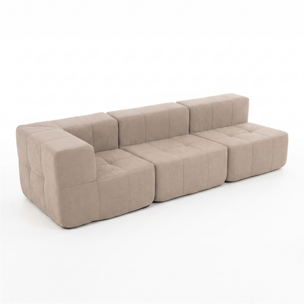 Sofá Modular 3 Piezas 256cm Kappesberg Capuccino