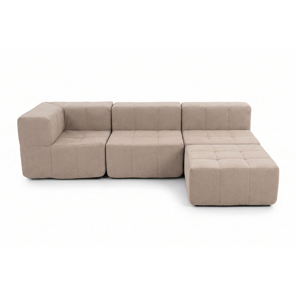 Sofá Modular 4 Piezas 340cm Kappesberg Capuccino