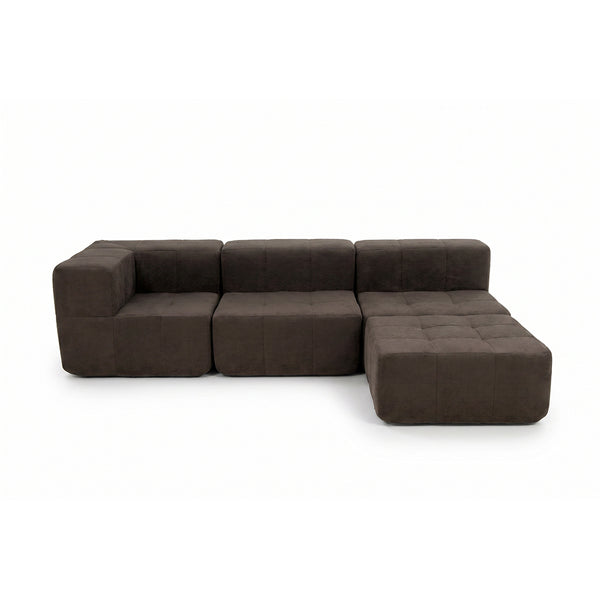 Sofá Modular 4 Piezas 340cm Kappesberg Chocolate