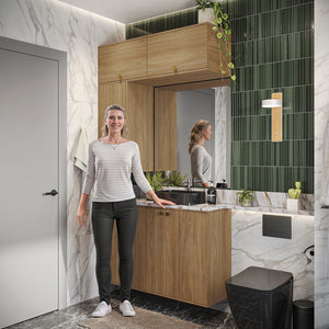 Vanitory Baño Kappesberg 120cm MDF Marrón