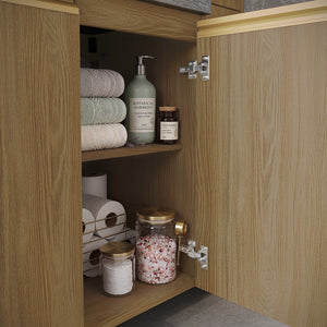Vanitory Baño Kappesberg 116cm MDF Marrón