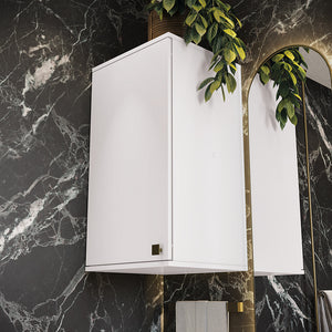 Vanitory Baño Kappesberg 80cm MDF Con Aéreos Blanco