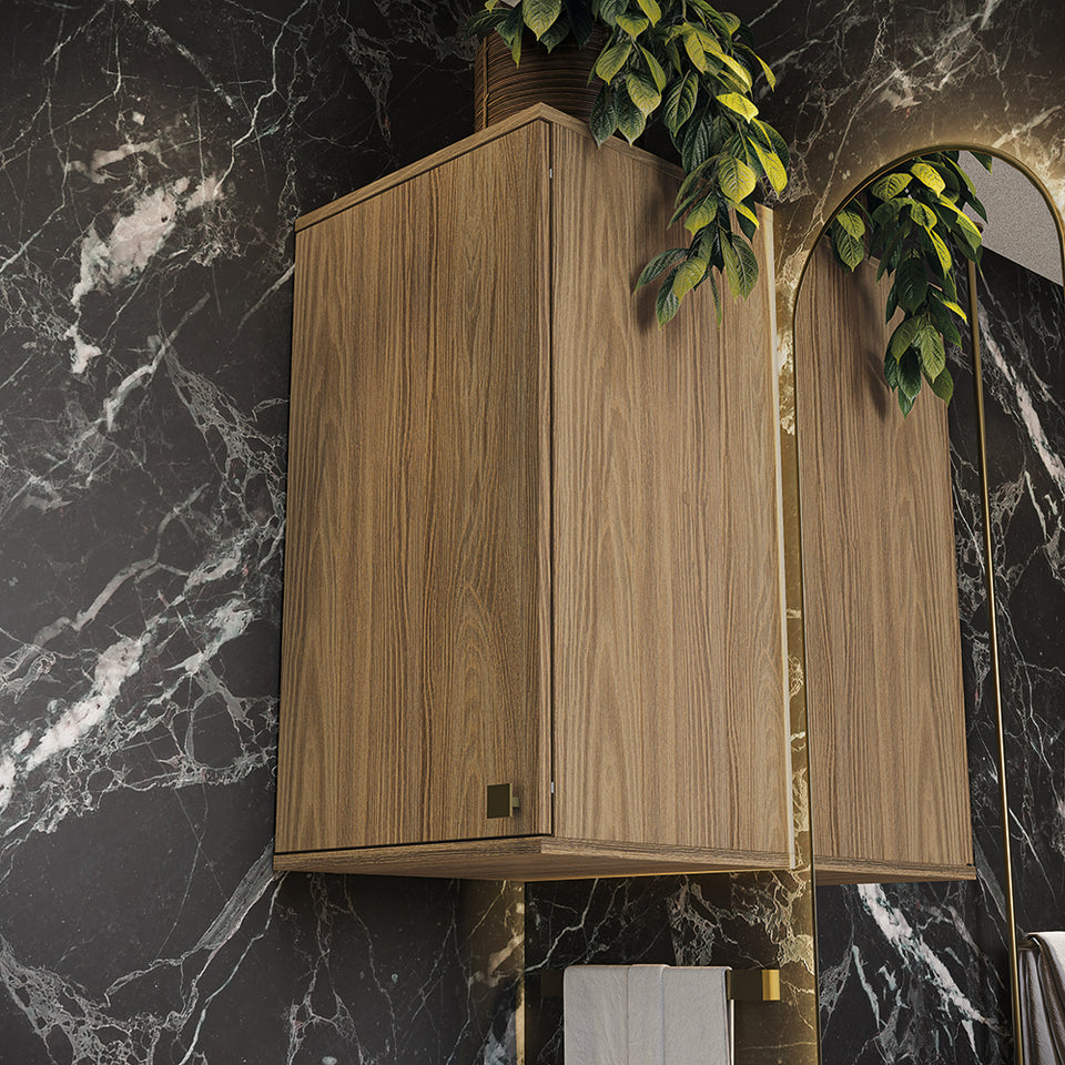 Vanitory Baño Kappesberg 80cm MDF Marrón
