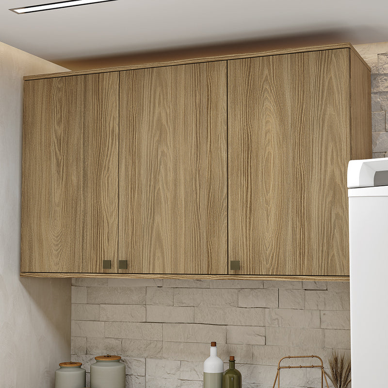 Alacena Cocina Kappesberg 120cm MDF 5 Puertas Marrón