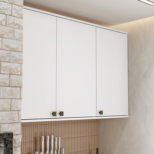 Alacena Cocina Kappesberg 120cm MDF 5 Puertas Blanco