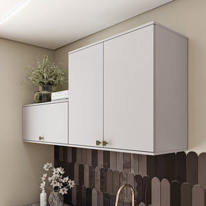 Lavadero Kappesberg 160cm MDF Con Aéreos Blanco