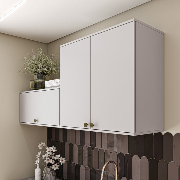 Lavadero Kappesberg 160cm MDF Con Aéreos Blanco