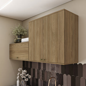 Lavadero Kappesberg 160cm MDF Con Aéreos Marrón