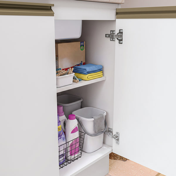 Lavadero Kappesberg 140cm MDF Con Aéreos Blanco