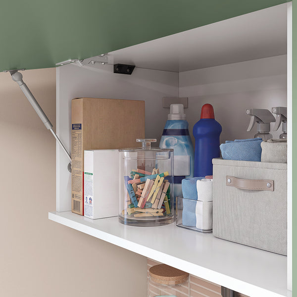 Lavadero Kappesberg 140cm MDF Con Aéreos Blanco y Verde