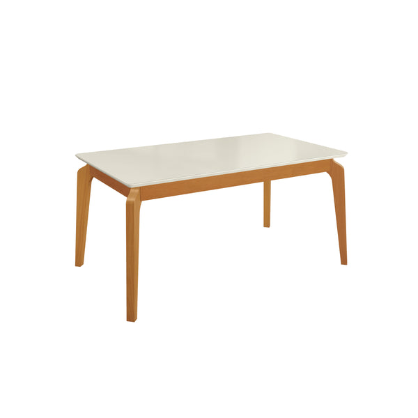 Comedor 160cm 6 Sillas Madera Maciza Kappesberg Roble/Fendi
