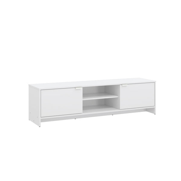 Rack TV 65" 150cm 2 Puertas Kappesberg Blanco