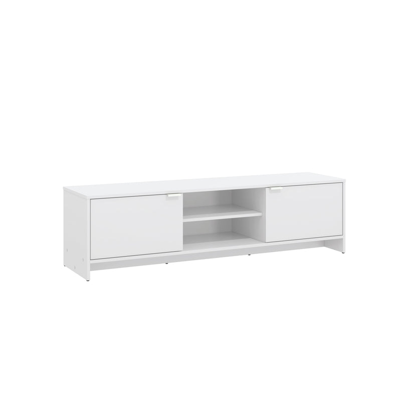 Rack TV 65" 150cm 2 Puertas Kappesberg Blanco