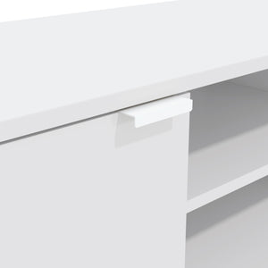 Rack TV 65" 150cm 2 Puertas Kappesberg Blanco