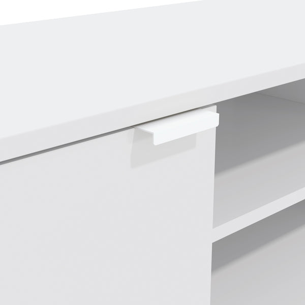 Rack TV 65" 150cm 2 Puertas Kappesberg Blanco
