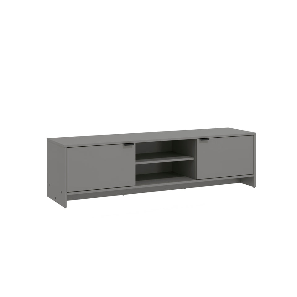 Rack TV 65" 150cm 2 Puertas Kappesberg Gris