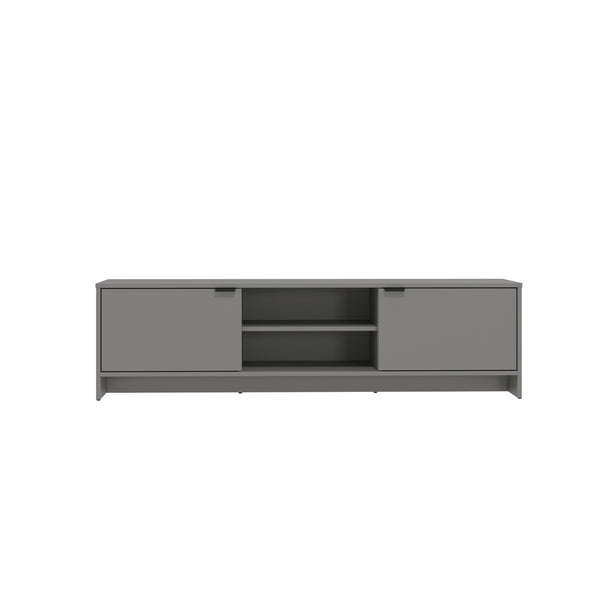 Rack TV 65" 150cm 2 Puertas Kappesberg Gris