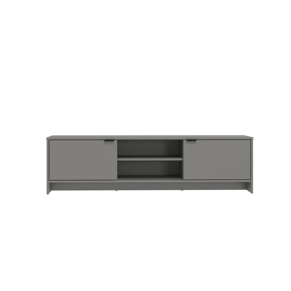 Rack TV 65" 150cm 2 Puertas Kappesberg Gris