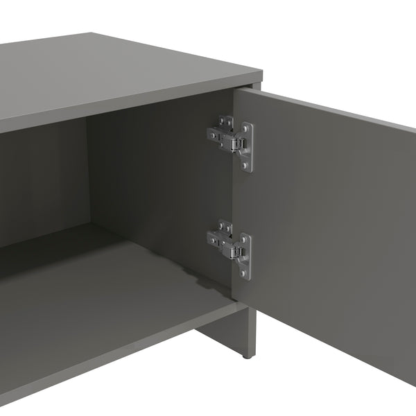 Rack TV 65" 150cm 2 Puertas Kappesberg Gris