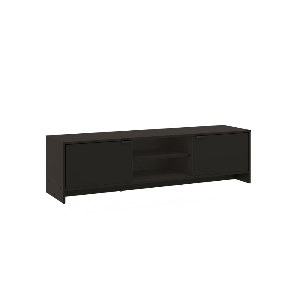 Rack TV 65" 150cm 2 Puertas Kappesberg Negro