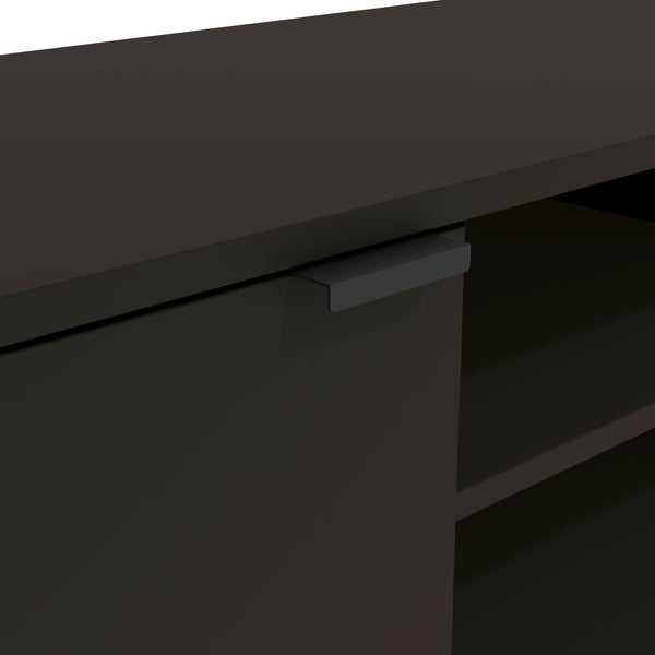 Rack TV 65" 150cm 2 Puertas Kappesberg Negro