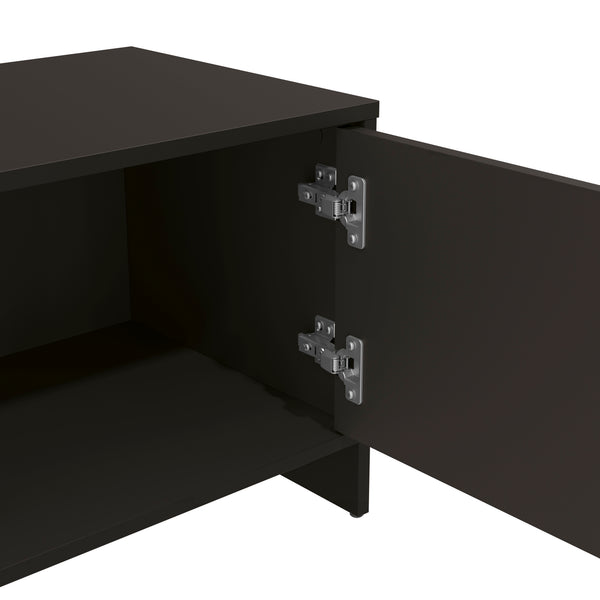 Rack TV 65" 150cm 2 Puertas Kappesberg Negro