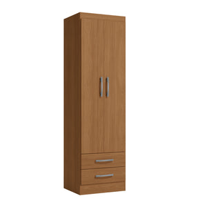 Placard Ropero 2 Puertas 2 Cajones 182cm Kappesberg Canela