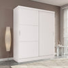 Ropero Closet Individual Kappesberg 2 Puertas Blanco