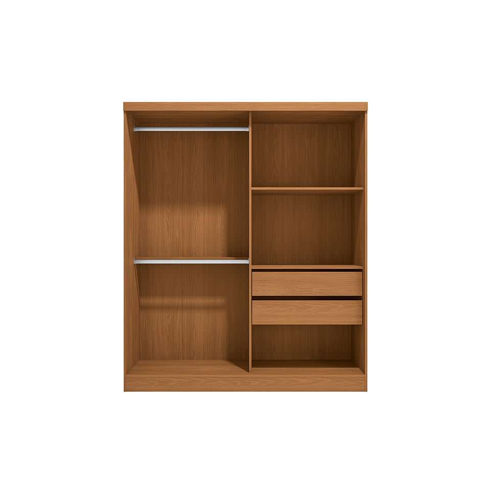 Ropero Closet Individual Kappesberg 2 Puertas Canela