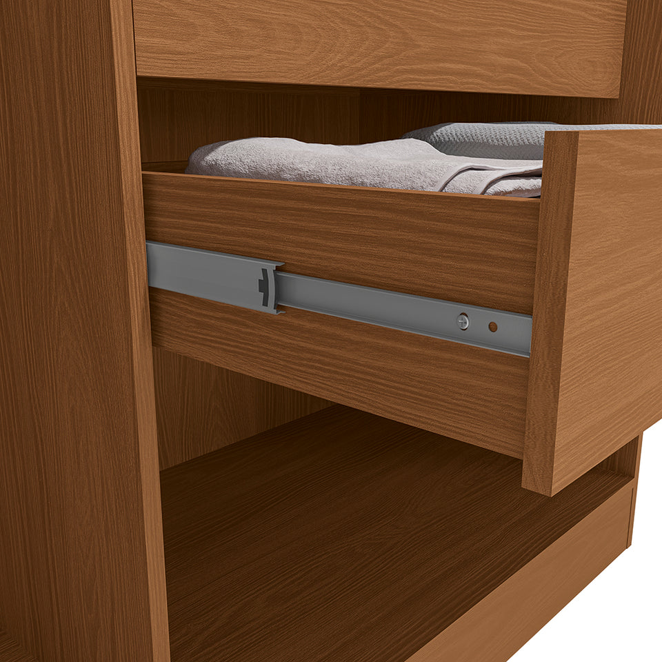 Ropero Closet Individual Kappesberg 2 Puertas Canela