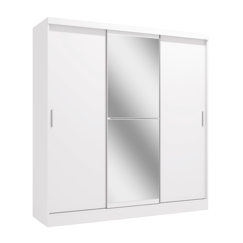 Ropero Closet Matrimonial Kappesberg 3 Puertas Blanco