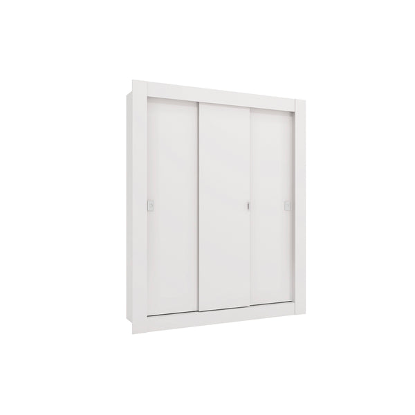 Ropero Closet Matrimonial Kappesberg 3 Puertas Blanco