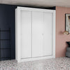 Ropero Closet Matrimonial Kappesberg 3 Puertas Blanco