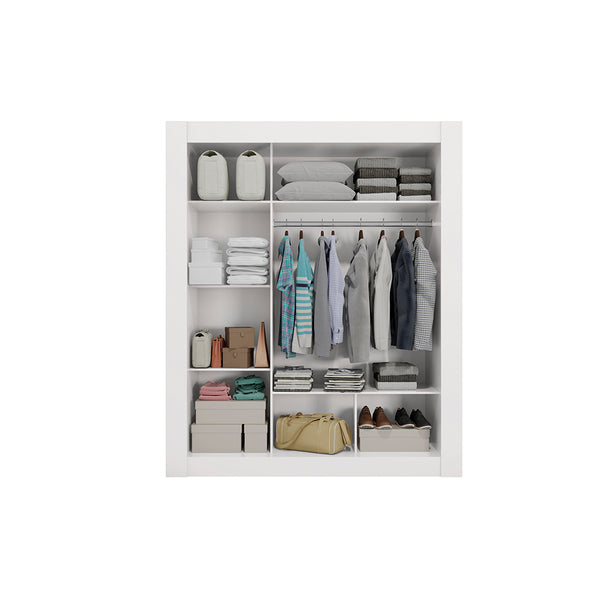 Ropero Closet Matrimonial Kappesberg 3 Puertas Blanco