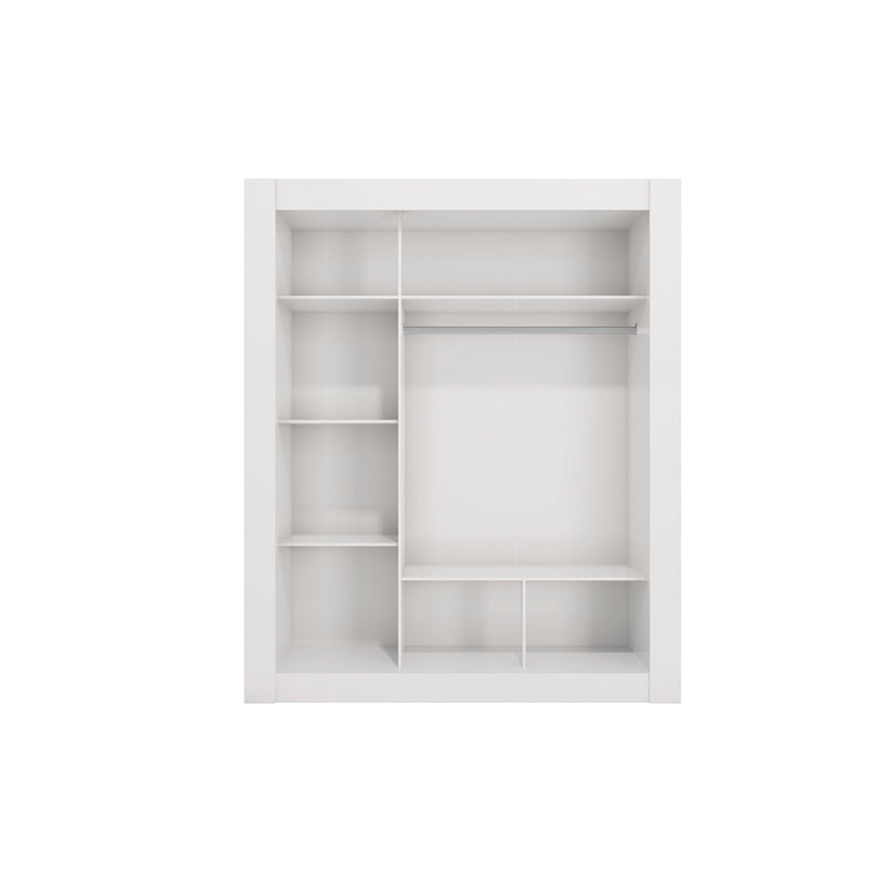 Placard Ropero Matrimonial Kappesberg 3 Puertas Corredizas Blanco