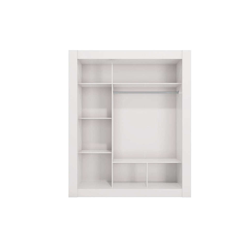 Ropero Closet Matrimonial Kappesberg 3 Puertas Blanco