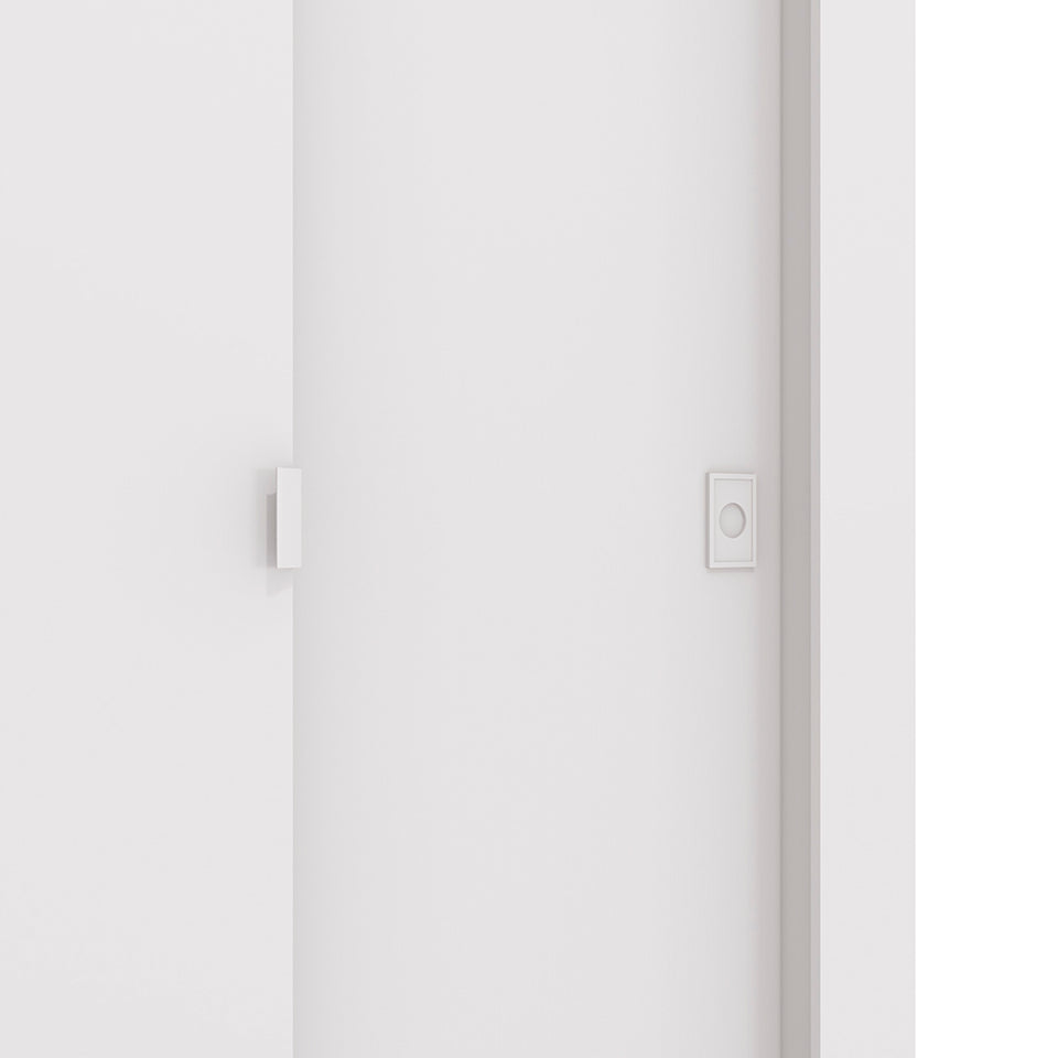 Ropero Closet Matrimonial Kappesberg 3 Puertas Blanco