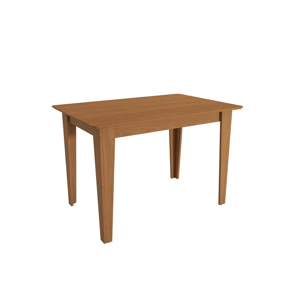 Juego Comedor Kappesberg 1.2m con 4 Sillas Cora Canela/Gris