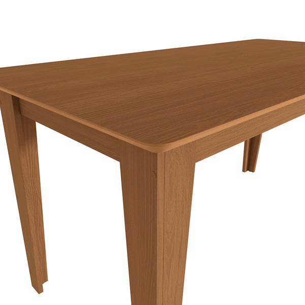 Juego Comedor Kappesberg 1.6m con 6 Sillas Luna Canela/Gris