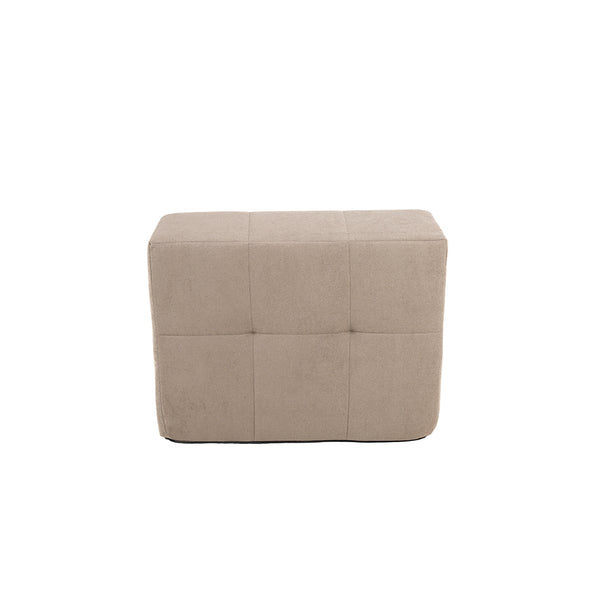 Sillón Módulo Central 84cm Bouclé Kappesberg Capuccino